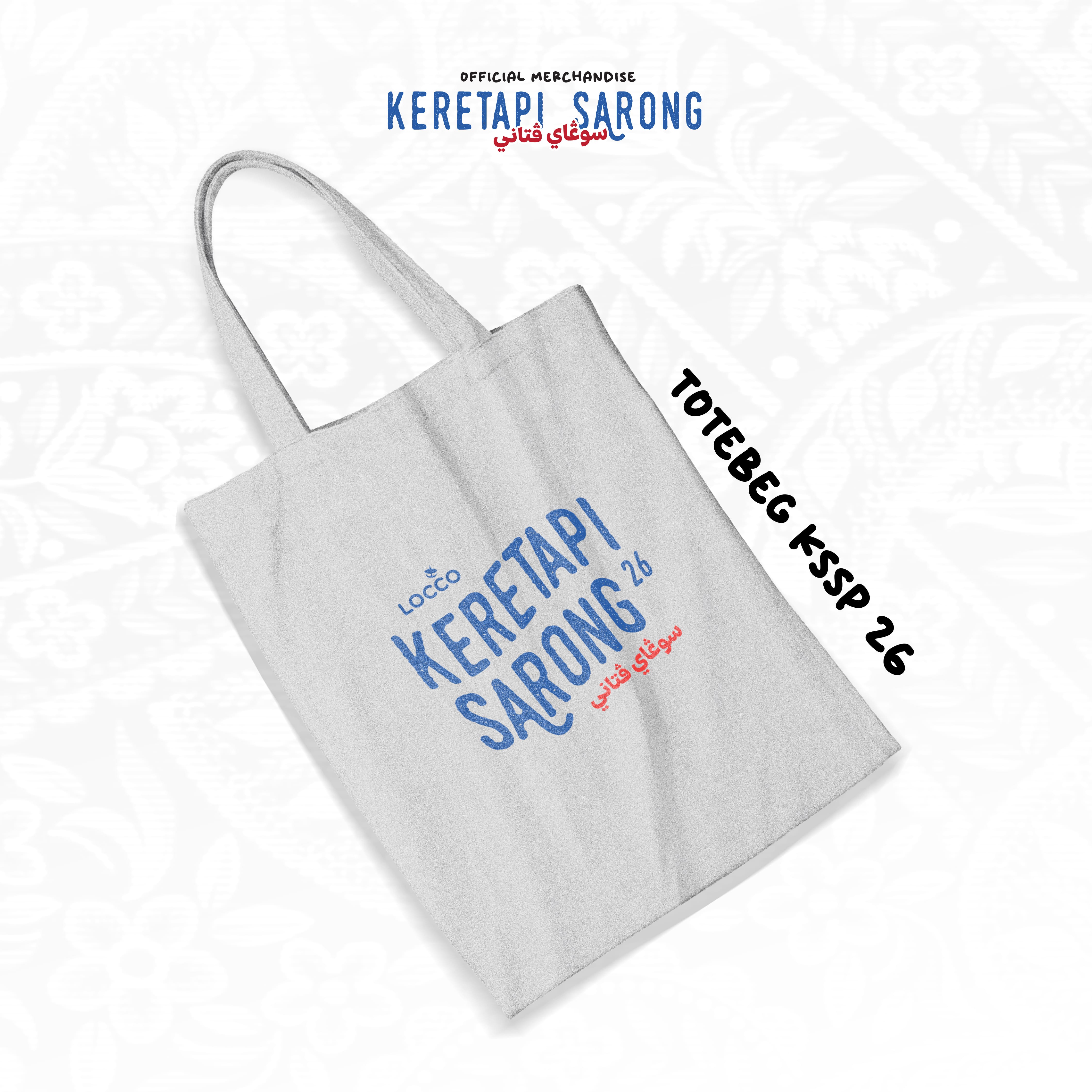 KERETAPI SARONG SUNGAI PETANI ’26 OFFICIAL TOTE BAG