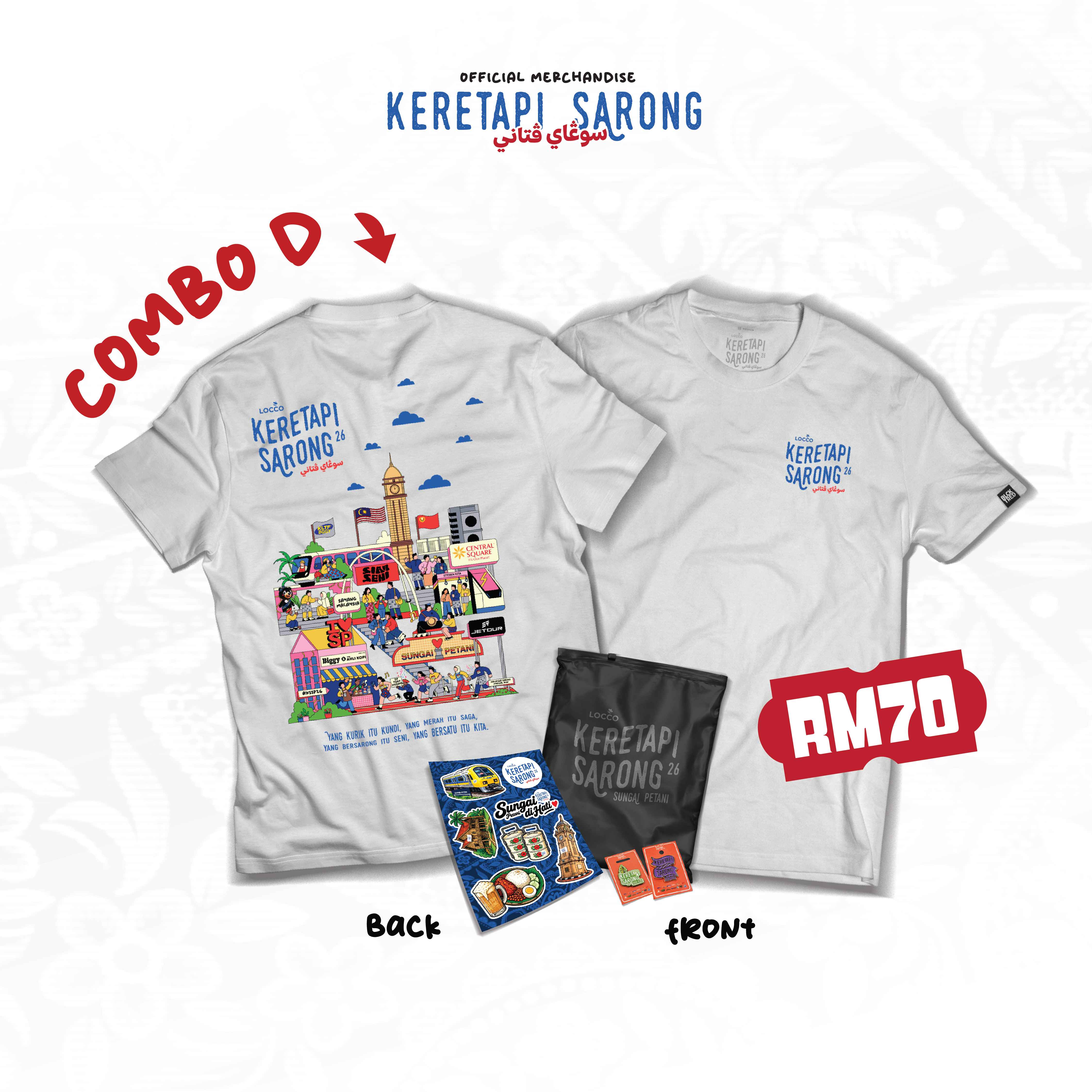 KERETAPI SARONG SUNGAI PETANI ’26 COMBO D